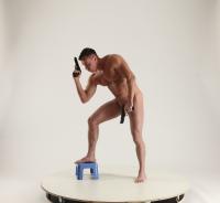 2020 01 MICHAEL NAKED MAN DIFFERENT POSES WITH GUNS 3 (4)